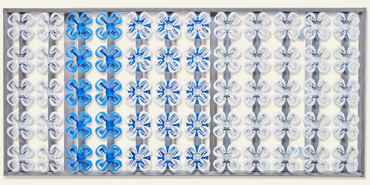 Rete a doghe con design innovativo e supporto flessibile per un comfort di sonno ottimale di Wenatex.
